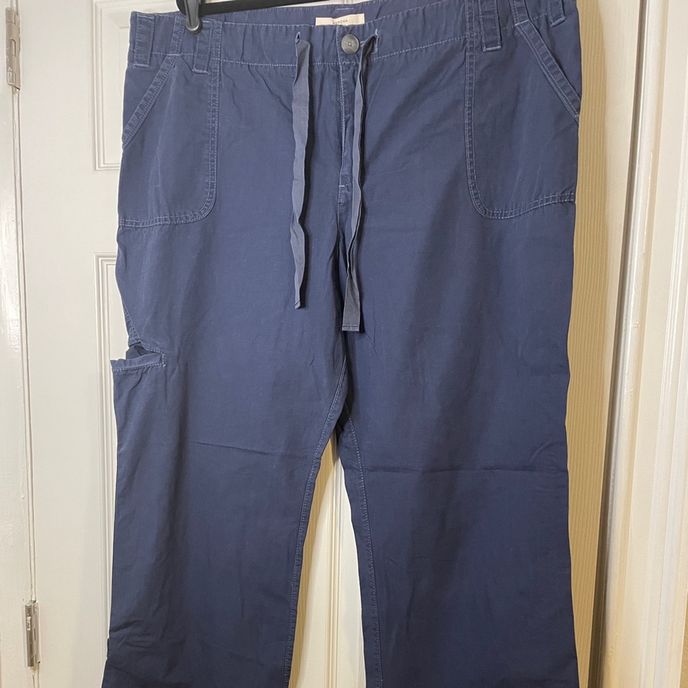 Target Merona sz 18 navy cotton pants